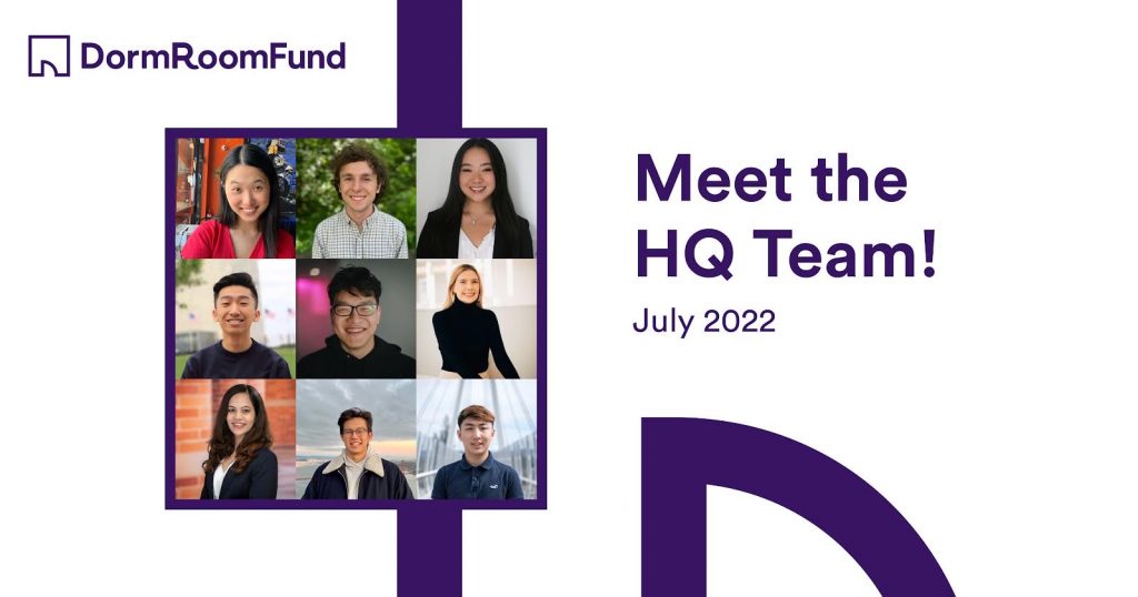 the 20222023 HQ Team Dorm Room Fund
